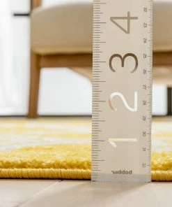 Well Woven 3'x5' Starbright Calipso Yellow Rug