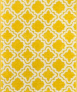 Well Woven 3'x5' Starbright Calipso Yellow Rug