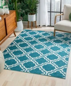 Well Woven Starbright Calipso Blue Rug