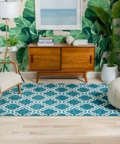 Well Woven Starbright Calipso Blue Rug