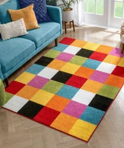 Well Woven Starbright Bright Square Multi Rug Multi Color 16 Well Woven Starbright Bright Square Multi Rug Multi Color