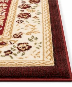 Well Woven Versaille Red Traditional Rug