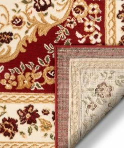 Well Woven Versaille Red Traditional Rug