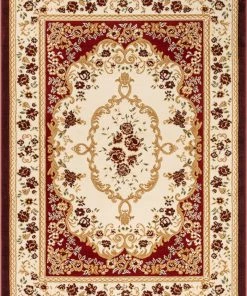 Well Woven Versaille Red Traditional Rug