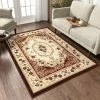 Well Woven Versaille Red Traditional Rug