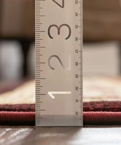 Well Woven Versaille Red Traditional Rug