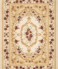 Well Woven Versaille Ivory Traditional Rug