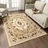 Well Woven Versaille Ivory Traditional Rug