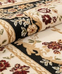 Well Woven Versaille Black Traditional Rug