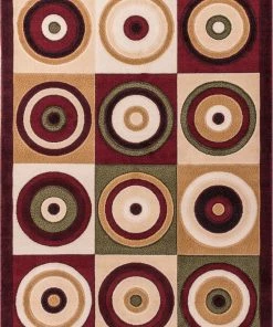 Well Woven Multi Color Commerce Multi Modern Rug 20'' X 31''