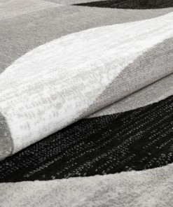 Well Woven Bingo Grey Geometric Rug