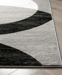 Well Woven Bingo Grey Geometric Rug
