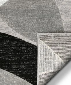 Well Woven Bingo Grey Geometric Rug