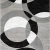 Well Woven Bingo Grey Geometric Rug