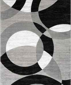 Well Woven Bingo Grey Geometric Rug