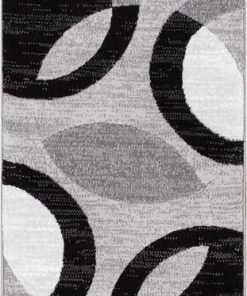 Well Woven Bingo Grey Geometric Rug