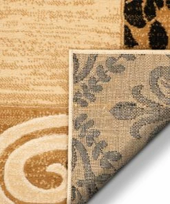 Well Woven Damask Ivory Transitional Rug 3'x5' 15 Well Woven Damask Ivory Transitional Rug 3'x5'