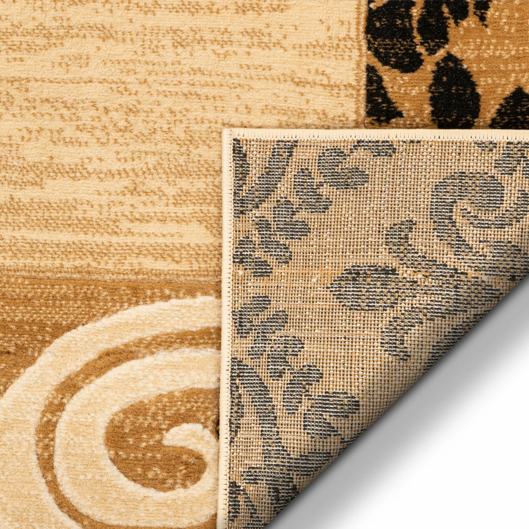 Well Woven Damask Ivory Transitional Rug 3'x5' 4 Well Woven Damask Ivory Transitional Rug 3'x5'