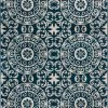 Well Woven Petra Palatial Navy Blue Modern Rug