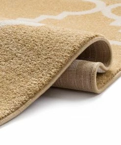 Well Woven Lulu's Lattice Gold Modern Rug