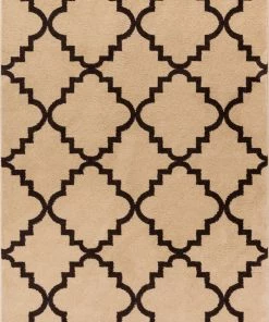 Well Woven Moroccan Lulu's Lattice Ivory Modern Rug