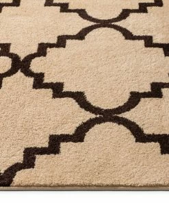 Well Woven Moroccan Lulu's Lattice Ivory Modern Rug