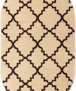 Well Woven Moroccan Lulu's Lattice Ivory Modern Rug