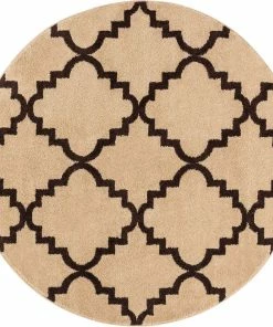 Well Woven Moroccan Lulu's Lattice Ivory Modern Rug