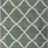 Well Woven Lulu's Lattice Light Blue Modern Rug Moroccan