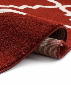 Well Woven Lulu's Lattice Teracotta Modern Rug 14 Well Woven Lulu's Lattice Teracotta Modern Rug