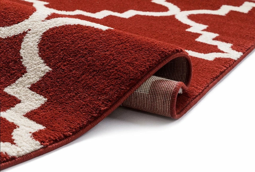 Well Woven Lulu's Lattice Teracotta Modern Rug 7 Well Woven Lulu's Lattice Teracotta Modern Rug