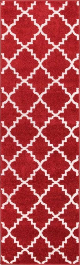 Well Woven Lulu's Lattice Teracotta Modern Rug 8 Well Woven Lulu's Lattice Teracotta Modern Rug