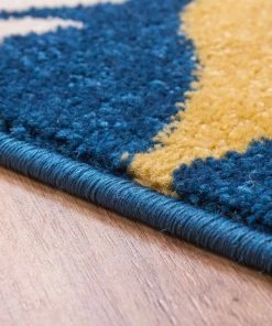 Well Woven Vermilia Tribal Blue Modern Rug