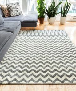Well Woven Eli Chevron L. Grey Modern Rug 9 Well Woven Eli Chevron L. Grey Modern Rug