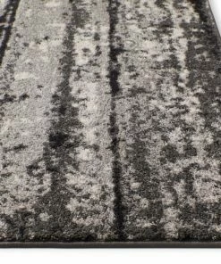 Well Woven Crosby Grey Modern Distressed Rug Global