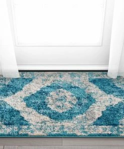 Well Woven Berkshire Blue Vintage Rug 10 Well Woven Berkshire Blue Vintage Rug