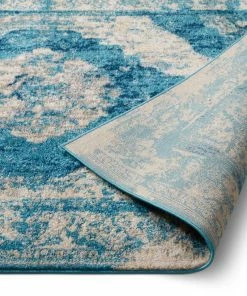 Well Woven Berkshire Blue Vintage Rug 11 Well Woven Berkshire Blue Vintage Rug