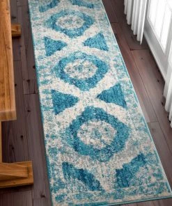 Well Woven Berkshire Blue Vintage Rug 14 Well Woven Berkshire Blue Vintage Rug