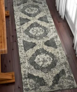 Well Woven Global Berkshire Grey Vintage Rug