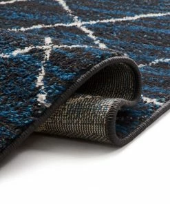 Well Woven Patagonia Royal Blue Modern Moroccan Rug