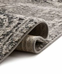 Well Woven Sheffield Grey Traditional Rug Vintage