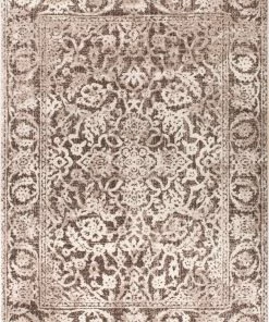 Well Woven Sheffield Natural Traditional Rug Vintage