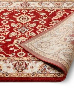 Well Woven Carleton Red Traditional Rug