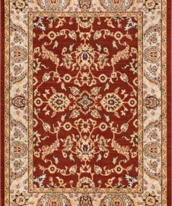 Well Woven Carleton Red Traditional Rug