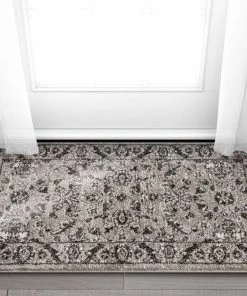 Well Woven Carleton Grey Traditional Rug