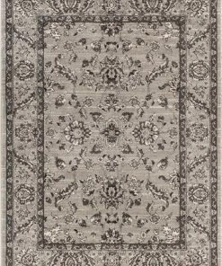 Well Woven Carleton Grey Traditional Rug