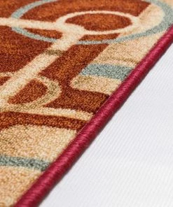 Well Woven Prescott Red Modern Non Slip Washable Rug 17 Well Woven Prescott Red Modern Non Slip Washable Rug