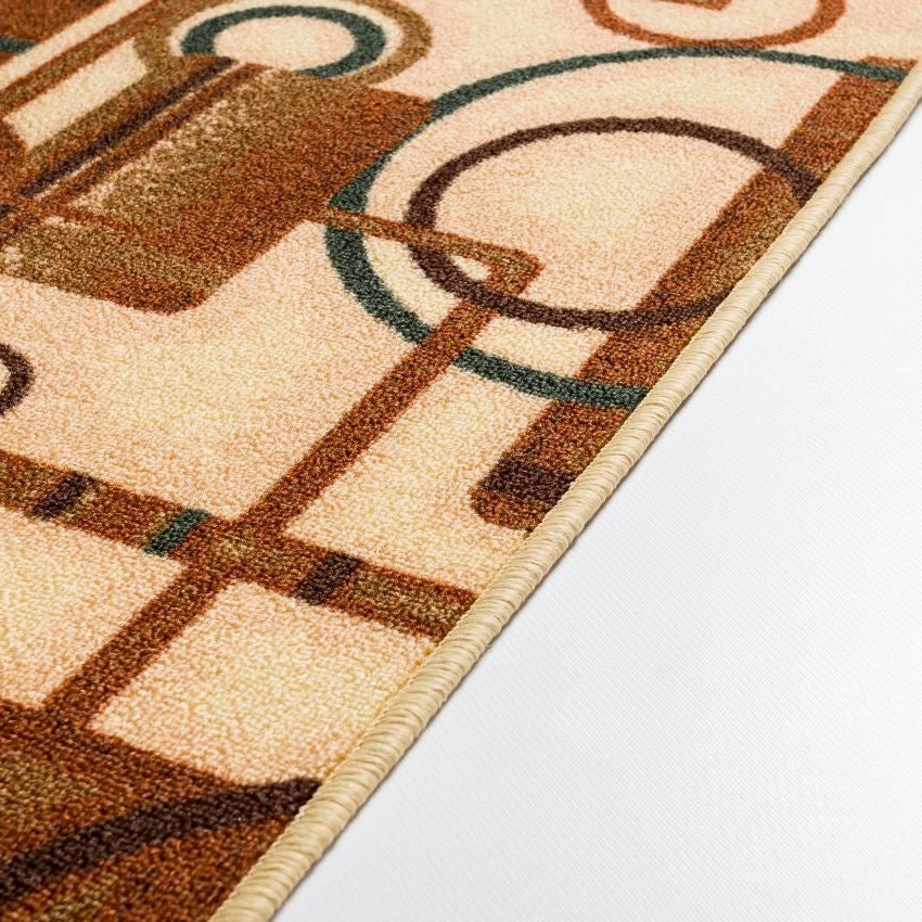 Well Woven Prescott Natural Geometric Non Slip Washable Rug 5 Well Woven Prescott Natural Geometric Non Slip Washable Rug