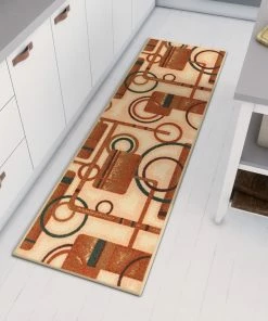 Well Woven Prescott Natural Geometric Non Slip Washable Rug 12 Well Woven Prescott Natural Geometric Non Slip Washable Rug