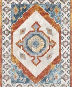 Well Woven Global Finella Southwestern Vintage Terra Rug